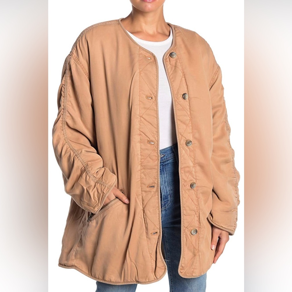Free People Ivy faux shearling jacket